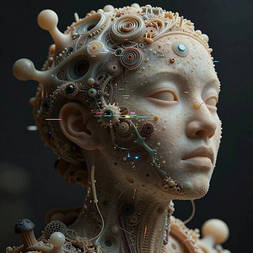 Surreal AI-Generated Futuristic Art