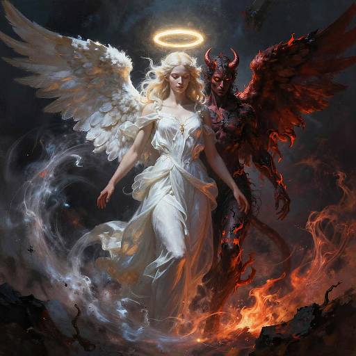 Half Demon Half Angel Emergence