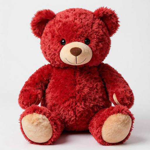 Soft 30in Red Teddy Bear