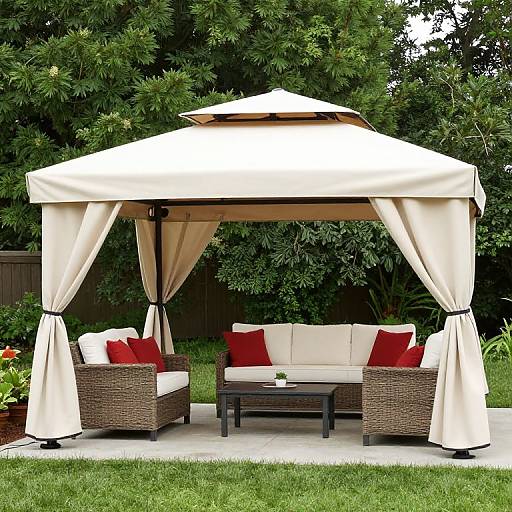 Cozy Outdoor Athena Walmart Gazebo Set
