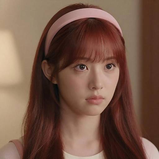 Young Woman Portrait with Warm Tones