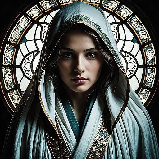 Ethereal Female Guardian of Wisdom