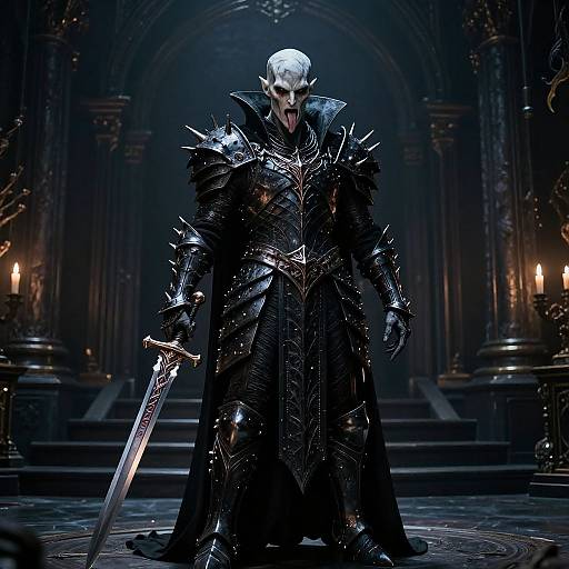 Cinematic Fantasy RPG Character Portrait