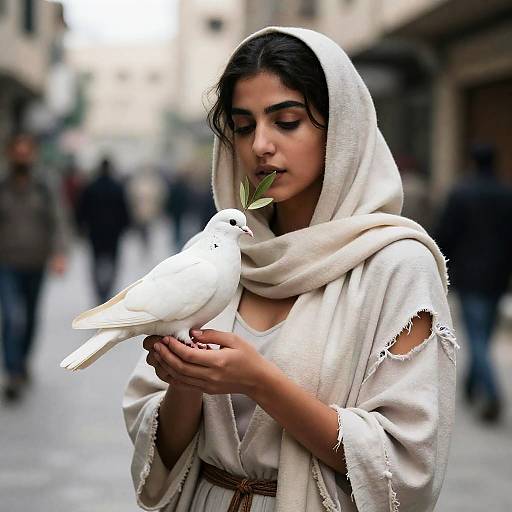 Cinematic Portrait of Arab Goddess