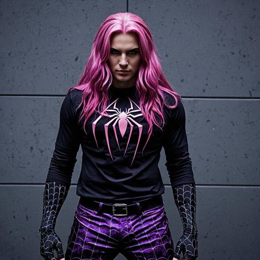 Cosplay of Diavolo with Pink Hair