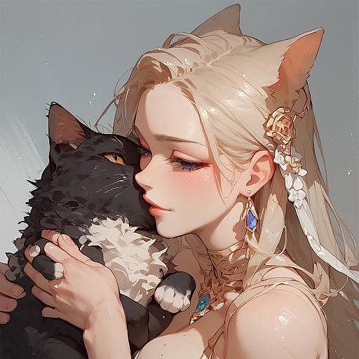 Cat Sketches with Scoring Levels