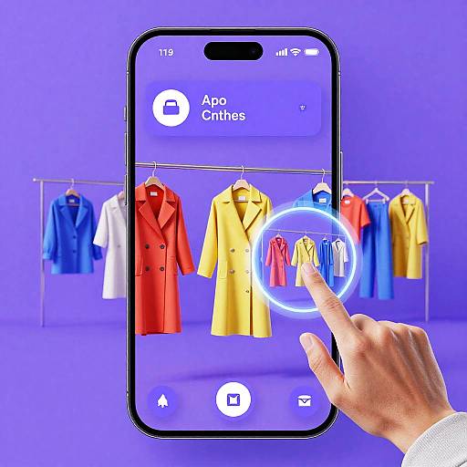 Photograph of a smartphone screen showing an 