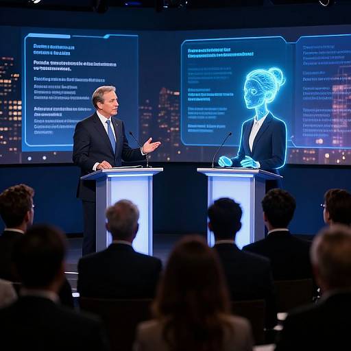 Politician Engages AI Companion Live