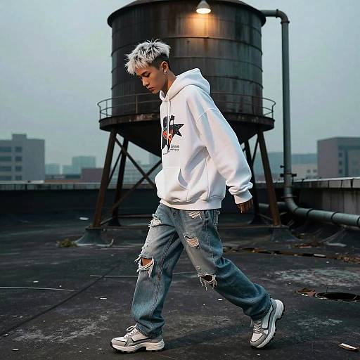 Moody Urban Fashion Portrait