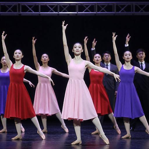 Vibrant Stage Dance Performance Capture