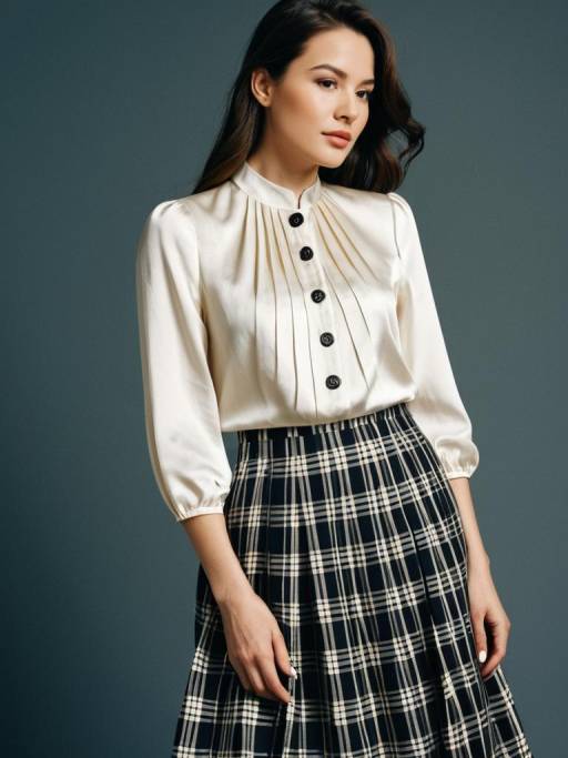 Chic Contemporary Fashion in Studio