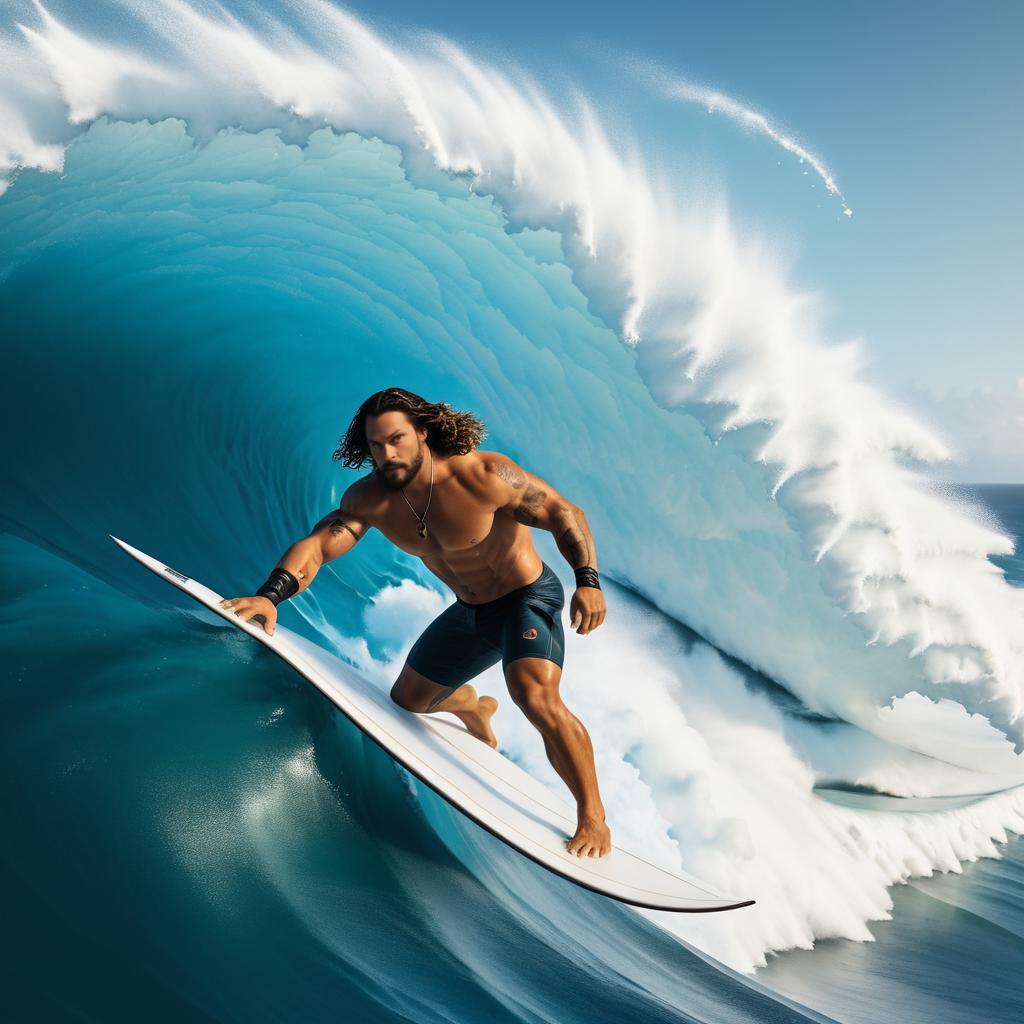 Cinematic Surfing Adventure with Jason Momoa