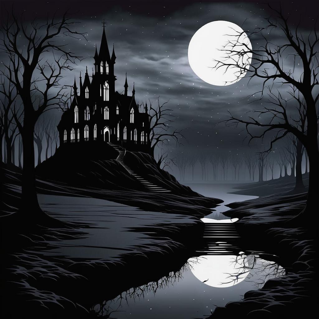 Eternal Solitude: A Gothic Landscape