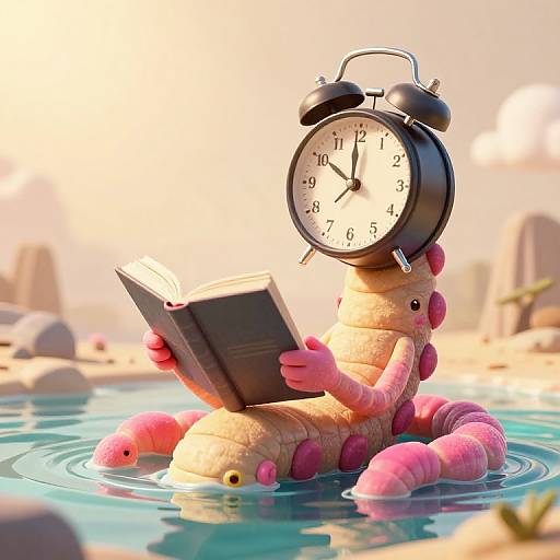 Surreal Six-Limbed Sandworm Reading