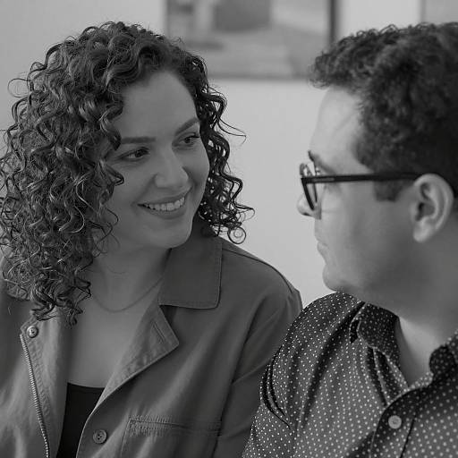 Intimate Moments: Black-and-White Portrait