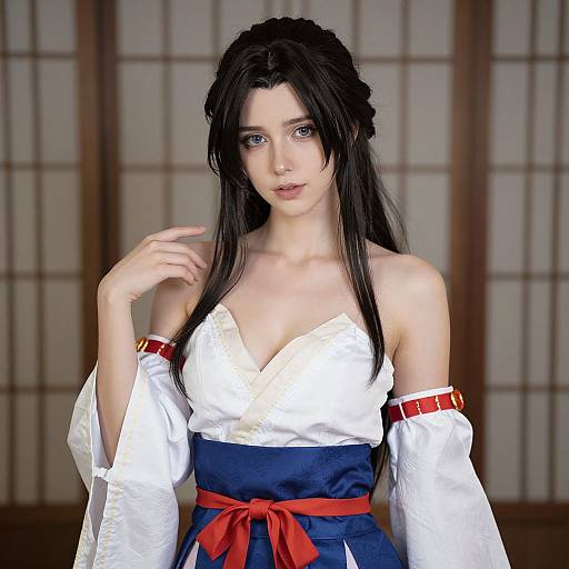Realistic Sexy Saya Yamabuki Cosplay