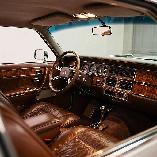 Classic 1970s Cadillac Eldorado Interior