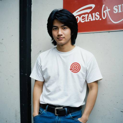 Young Man in Casual Shirt and Jeans