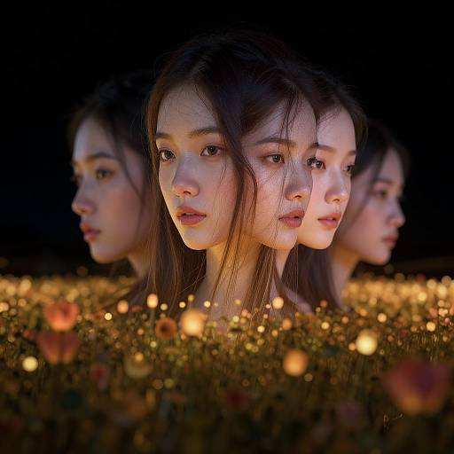 Majestic Night Sky Portrait