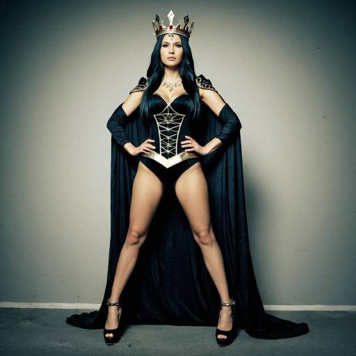 Elegant Female Goddess Costume Design