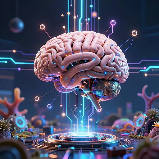 Cybernetic Brain AI Generator