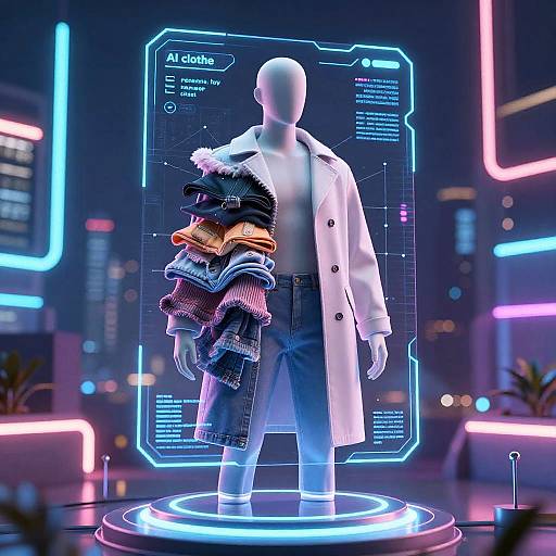 AI Digital Clothes Removal Concept