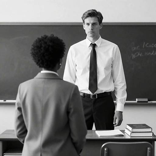 Serious Moments in a Classroom