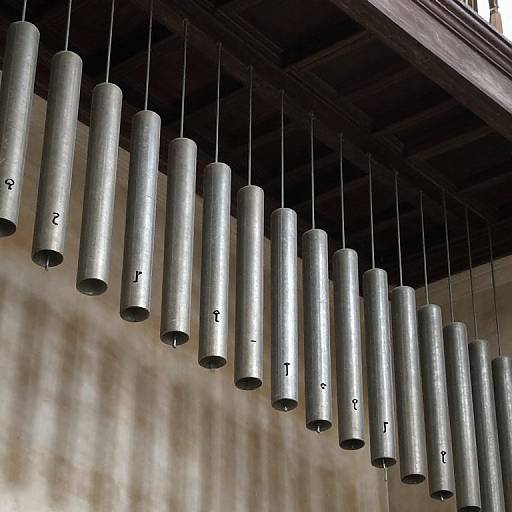 Cathedral of Oscillating Pendulums