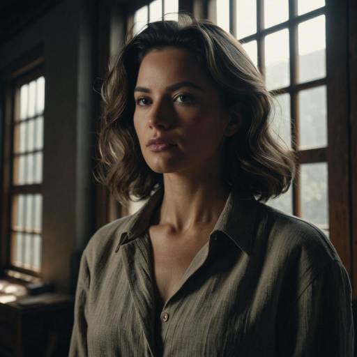 Moody 1980s Portrait of a Sculptor