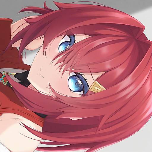 Illustration of Ange katrina (1st costume), nijisanji in the style of Chimunge