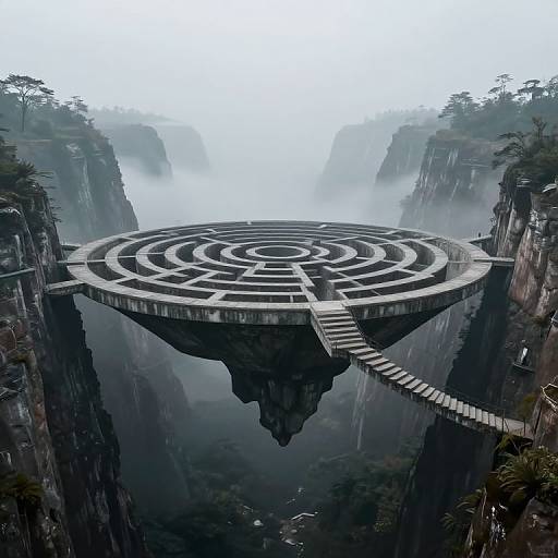 Labyrinth of Floating Staircases