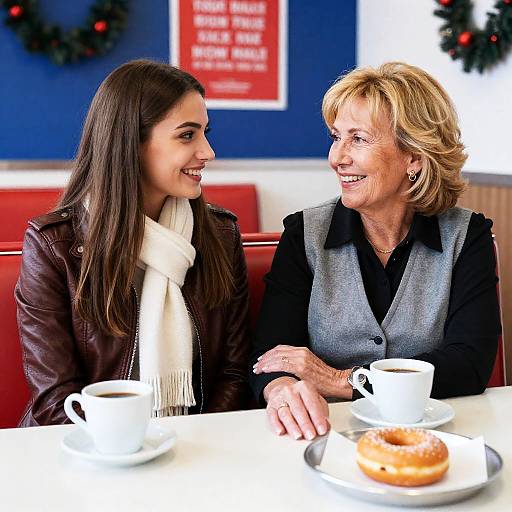 Warm Moments in a Cozy Diner