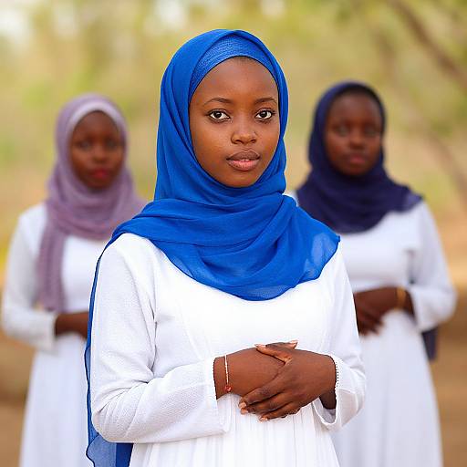 Sotho Bride in Traditional Attire
