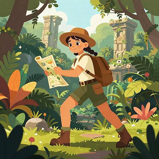 Isobel the Adventurous Jungle Explorer