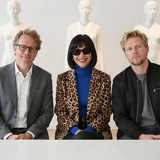 Indoor Gathering with Distinct Fashion Styles