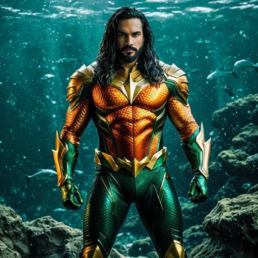 Realistic Aquaman Cosplay Costume Design
