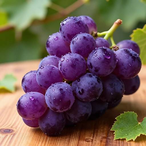Colossal Hyper-Realistic Purple Grape
