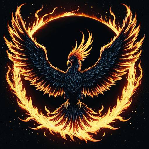 Phoenix Rising: A Solar Eclipse Masterpiece