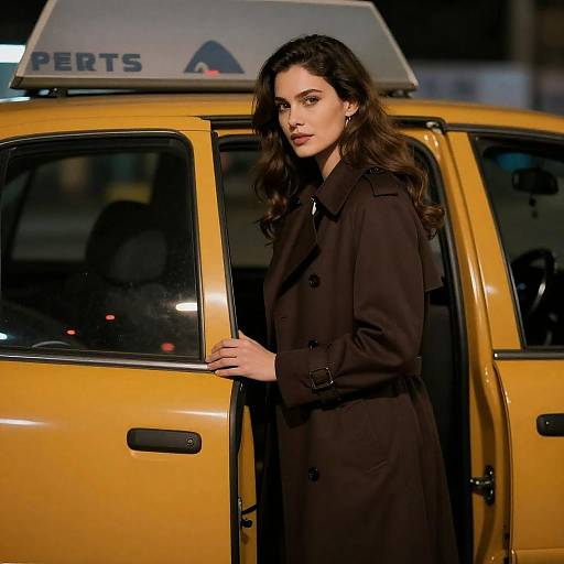 Nighttime Elegance by Yellow Taxi