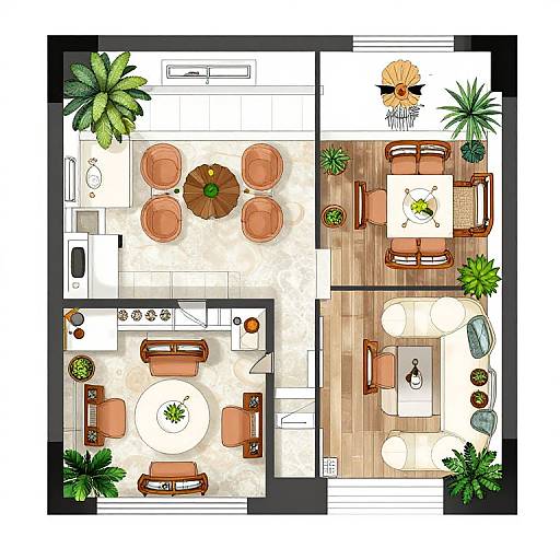 Open Kitchen Restaurant Floor Plan