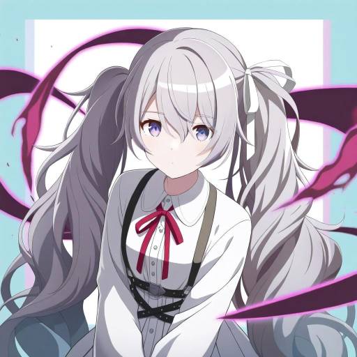 Illustration of 25-ji miku, project sekai in the style of Shabana may