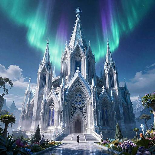 Aurora Tundra Elven Crystal Cathedral