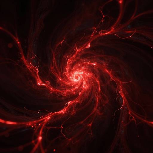 Sanguineo Red Liquid Fantasy Art