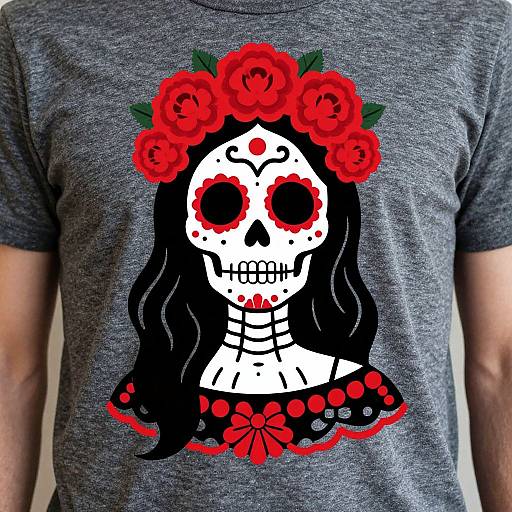 Dia de los Muertos Sugar Skull Woman