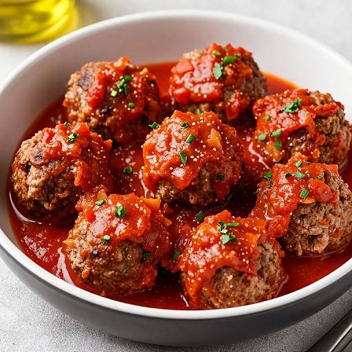 Classic Meatballs in Chunky Tomato Herb Sauce