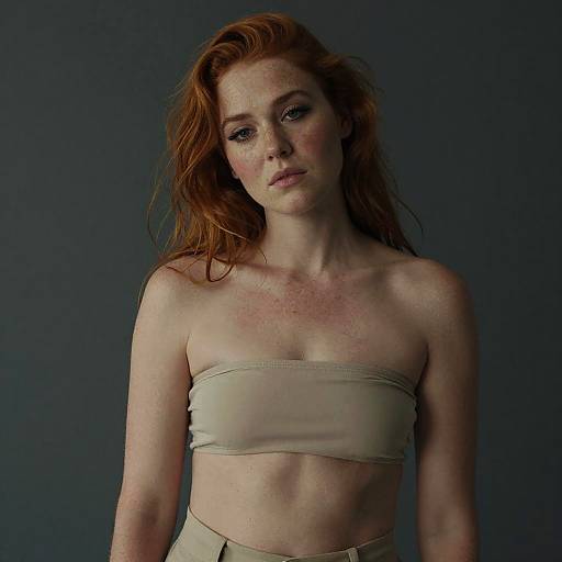 Seductive Woman in Cinematic Realism