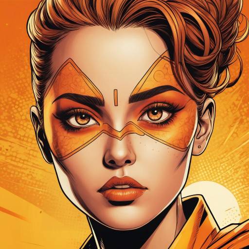Vibrant Comic Book Style Art