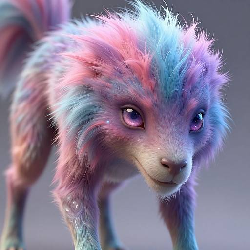 Hyperrealistic Invented Creature Portrait