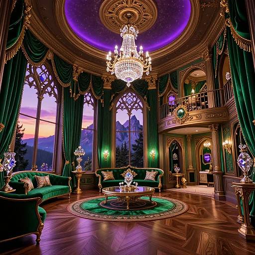 Kawaii Luxurious Mansion Interior