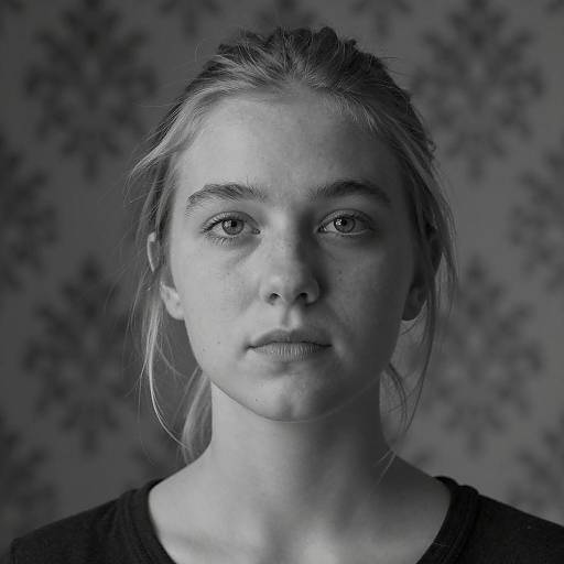 Elegant Portrait of a Young Woman